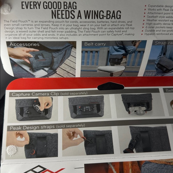 Peak Design Field Pouch SPECIAL EDITION Travel Camera Bag - Picture 4 of 8